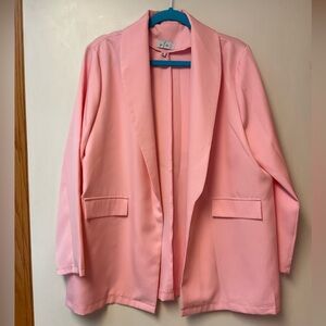 Elegant Pink Women's Blazer